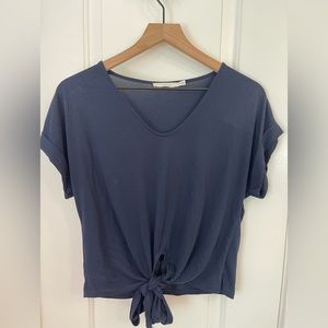 Navy Lush Blouse